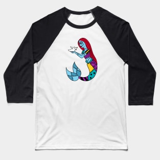 Merbabe & Friends - Rag Doll and Ghost Baseball T-Shirt